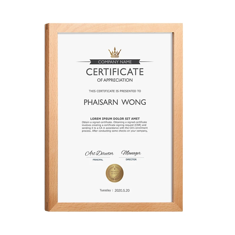 A4/A3 acrylic of Clear Wall Mount Document Photo Frames Advertising Poster Paper Holder Board Display of certificates, documents 5
