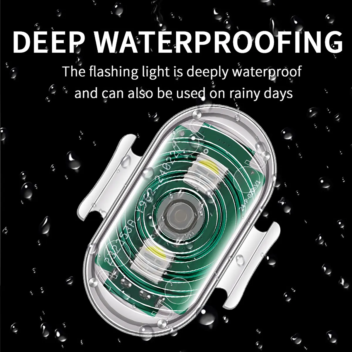 2-in-1 USB-LED-Lampe – Fahrrad-, Motorrad- und Campingleuchte für Sicherheit