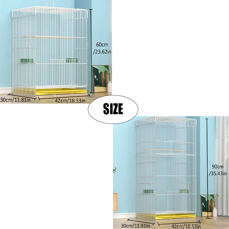 Large Standing Parrot Birdcage 6