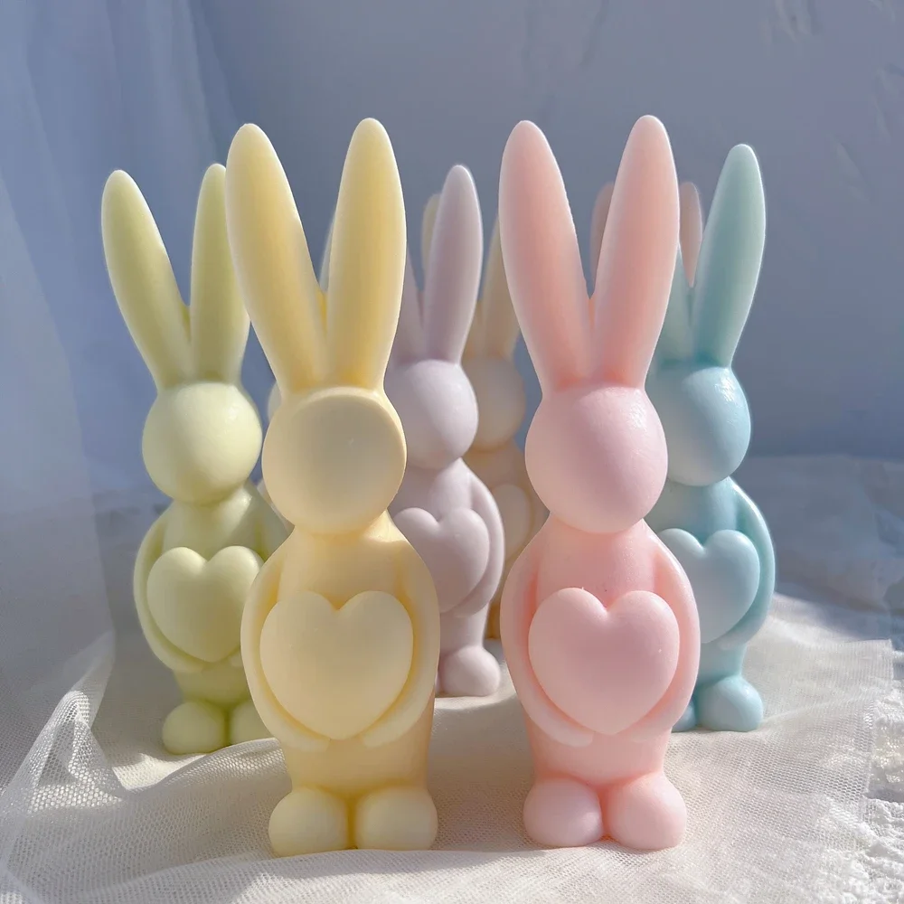 Nuovo stampo per coniglio pasquale Stampo in silicone per