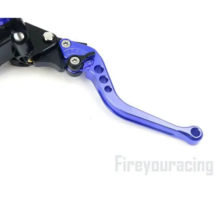 Motorcycle Brake Lever Modified Line Clutch Hydraulic Brake Pump Adjustable Drum Brake Disc 22mm Universal Drum motorcycle brake lever