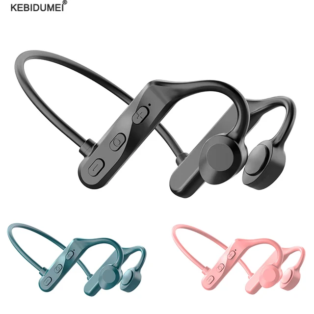 Écouteurs sans fil Bluetooth 5.2 TWS, oreillettes à Conduction osseuse,  casque antibruit, crochet d'oreille, pour iPhone - AliExpress