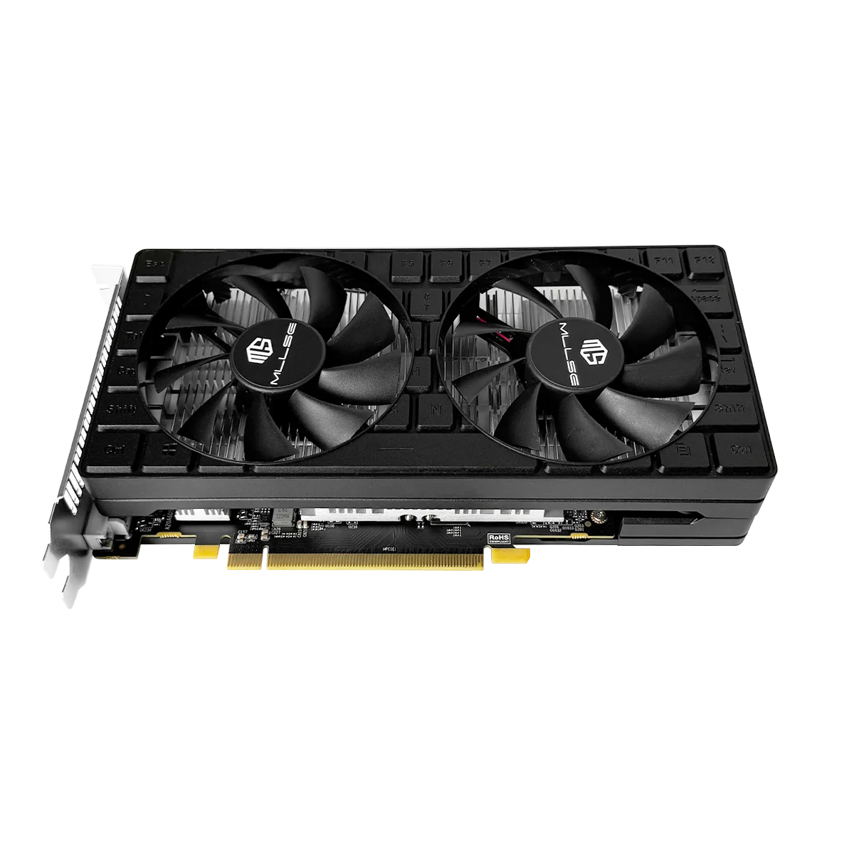 MLLSE AMD RX 580 8GB 2048SP Placa De ビデオ ゲーム グラフィックス
