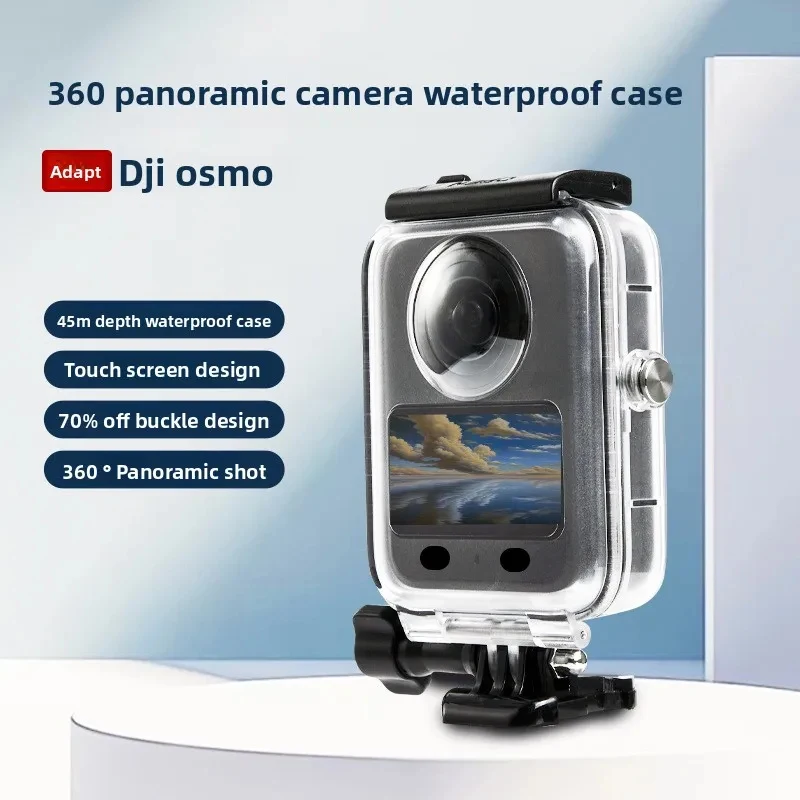 DJI 오즈모용 베릴라 액션 카메라 360도 파노라마 방수 하우징 (다이빙 스포츠용)