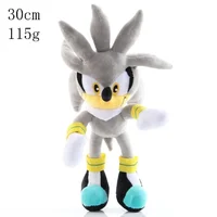 Super Peluche jouets doux ombre Amy Rose jointures queues jouets en Peluche Anime hérisson doux Peluche poupées cadeau pour les enfants 3