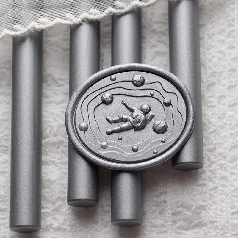 Copper Head Hand Account Envelope Wax Seal Embossed Lacquer Decoration
