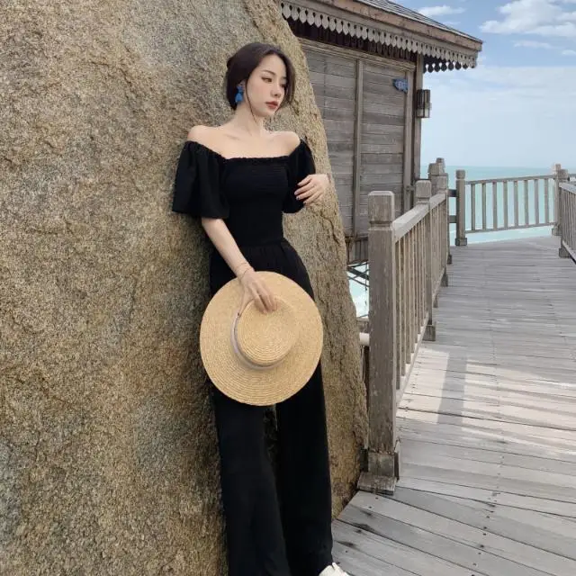 

Fashion Sexy Jumpsuits Women Fitness Streetwear Solid Regular Casual Short Sleeve Slim Skinny Overalls 2024 Outfit Romper T102