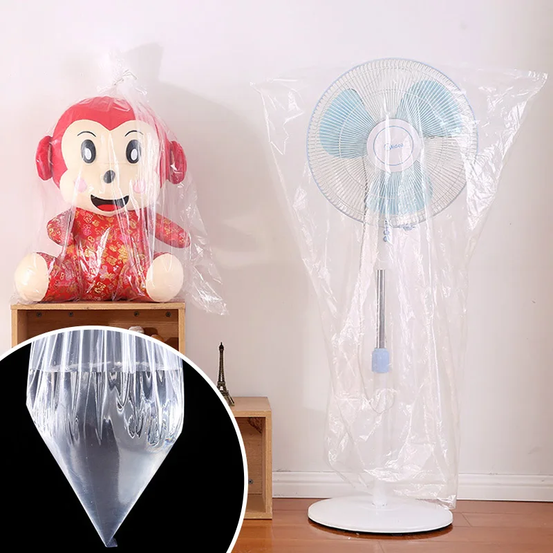 Eco-Friendly Transparent Storage Bags - 5 Pack Large Capacity Dust & Moisture-Proof Organizers