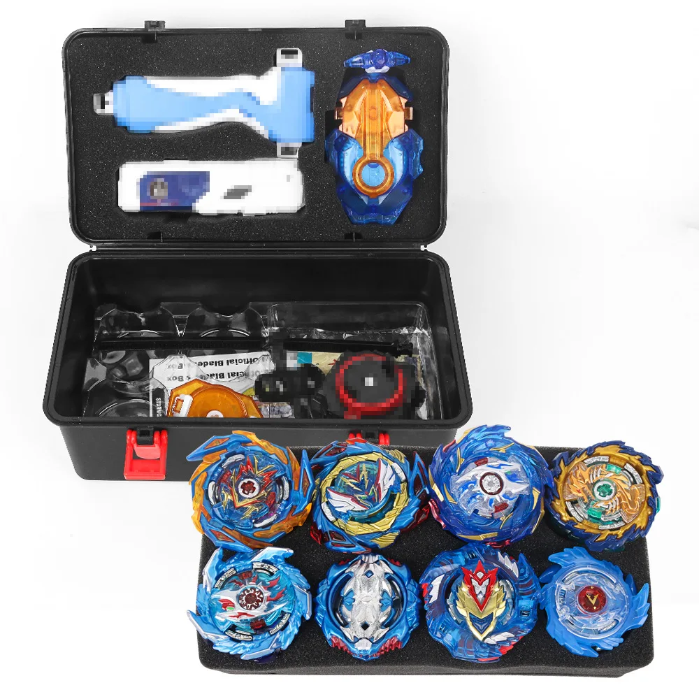 accidente Humillar terremoto Toupie Beyblades Set Battling Top Burst Launcher Grip Toy Blade Game  Storage Box 8 Top Burst Gyros 3 Launchers Gift For Kids - Spinning Top -  AliExpress