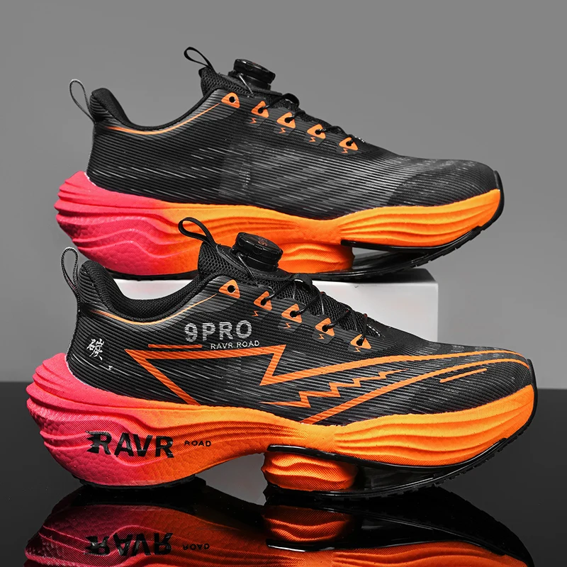 2025 New Men's Running Shoes Cushioning Carbon Plate Racing Marathon Athletic Shoes Comfortable Non-slip Sports Tennis Shoes 1