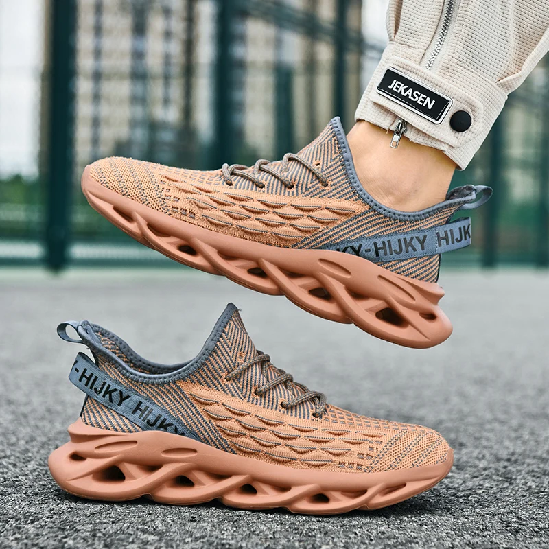 

New Men's Shoes Breathable Fashion Mesh Running Shoes Men's High Quality Unisex Lightweight Tennis Basketball Shoe