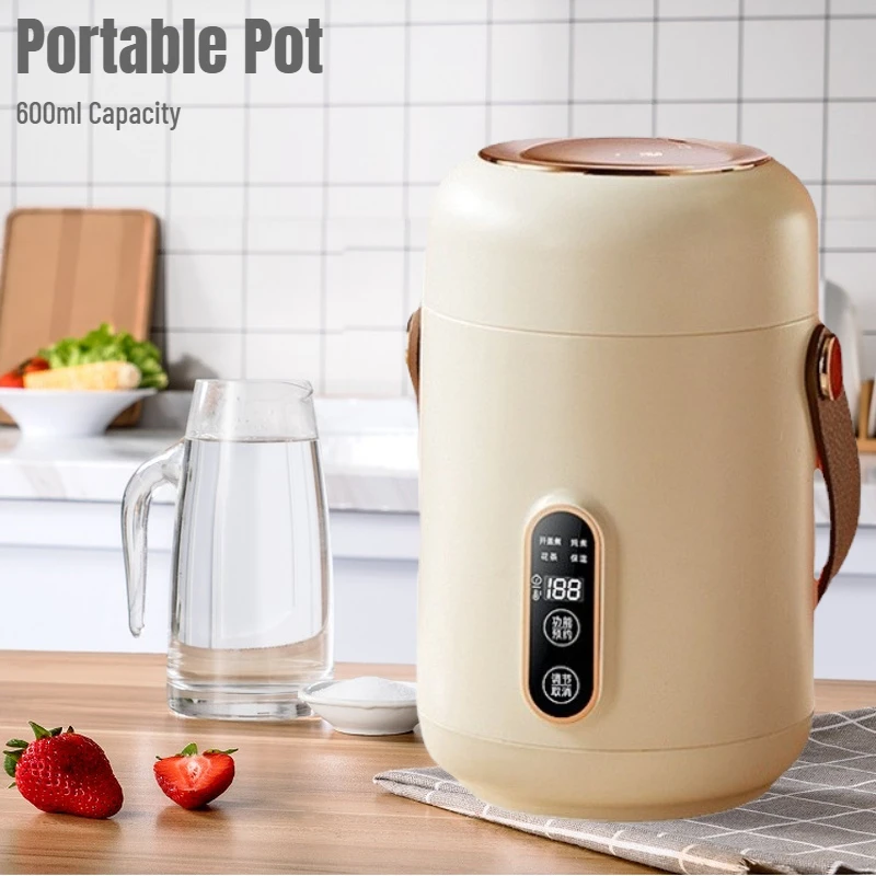 Electric Stew Pot Soup Porridge Slow Multi Cookers Rice Pasta Cooking Boiler Heating Water