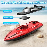 RC Battery Boat Ship 2.4Ghz High-Speed Remote Control Racing Ship Water Speed Boat Child Model Kids Boys Outdoor Pool Toys Gifts 6