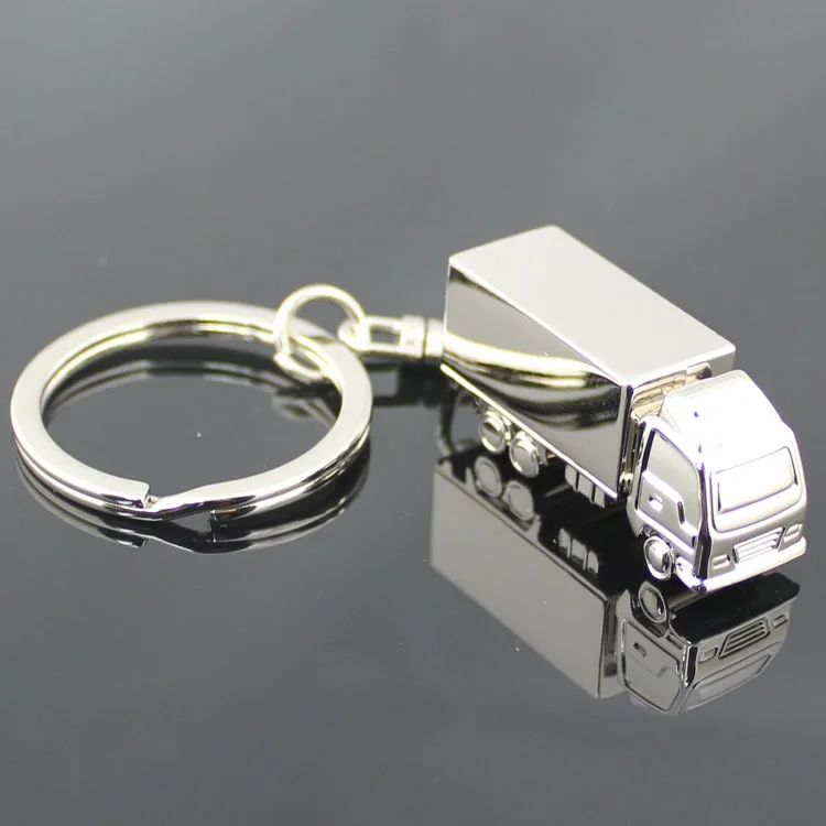 20Pcs Metal Truck Lorry Car Key Ring Keyfob Keychain Creative Gift Lovely Keyring