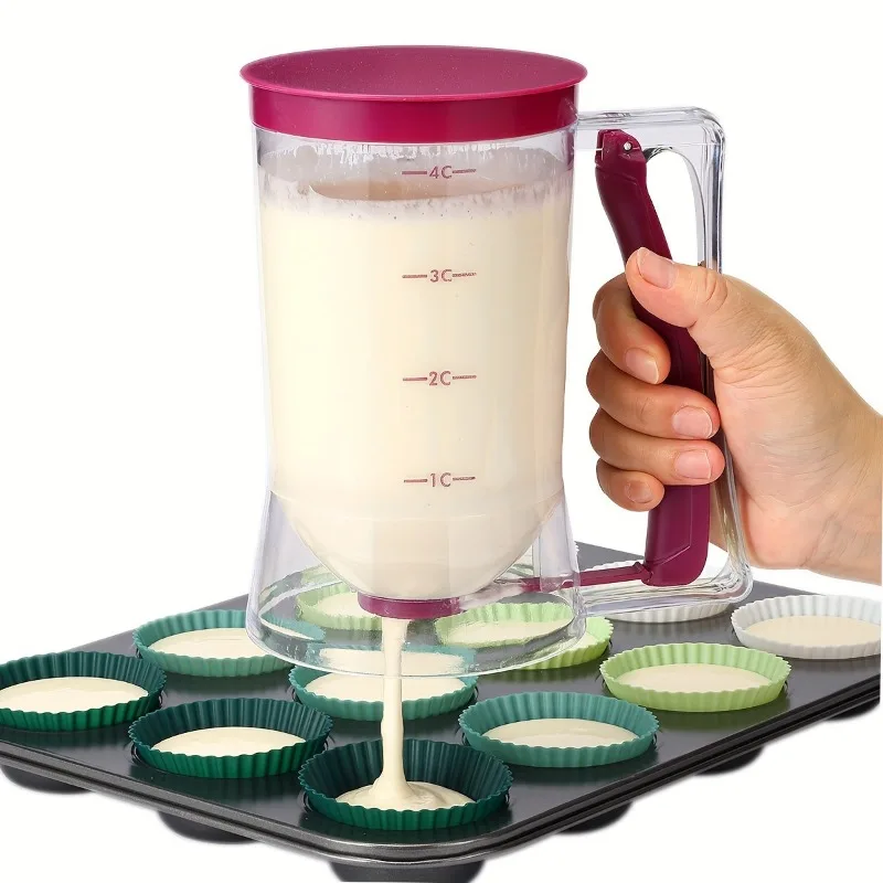 1 Pc Hand-held Batter Dispenser For Cupcakes-Easy And Accurate Batter Dispensing