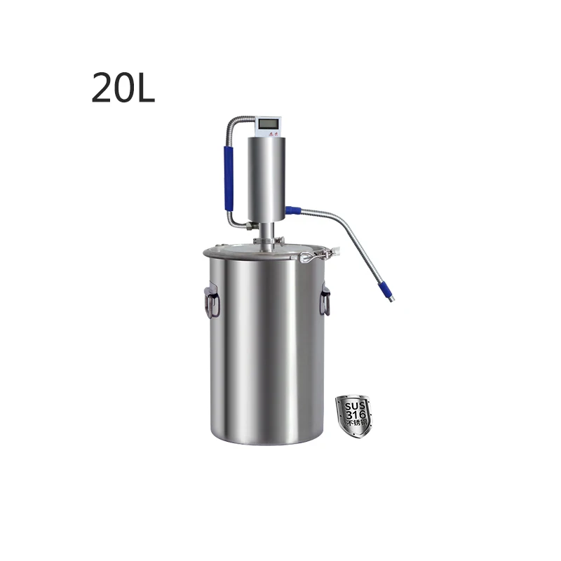 20L 316 Stainless Steel Alcohol Distiller Vodka Making Machine