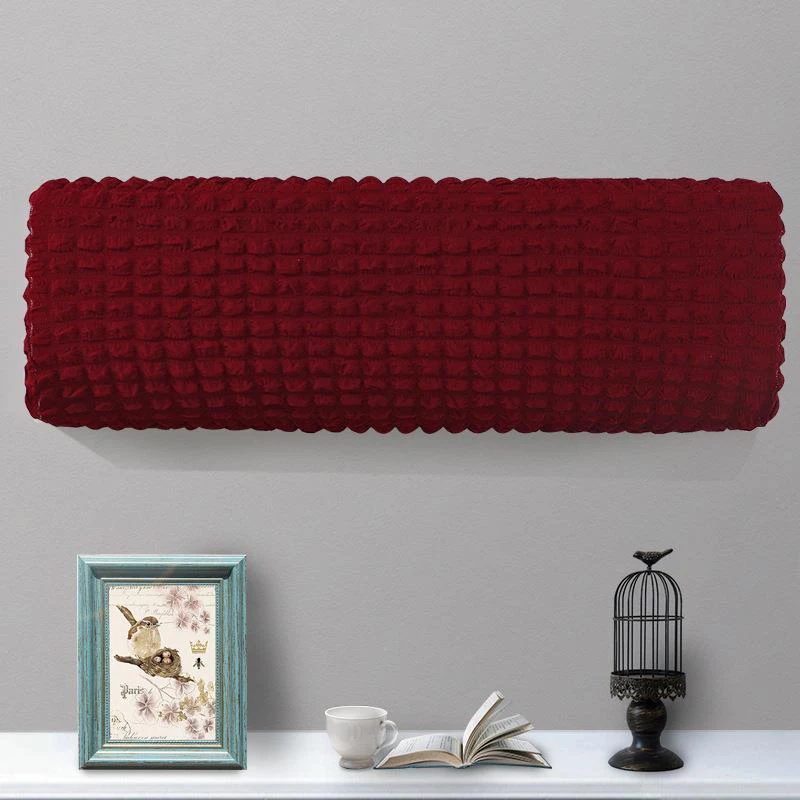 Air Conditioning Cover Dustproof Wall Mounted Air Dust Cover Washable Retractable Conditioning Protective