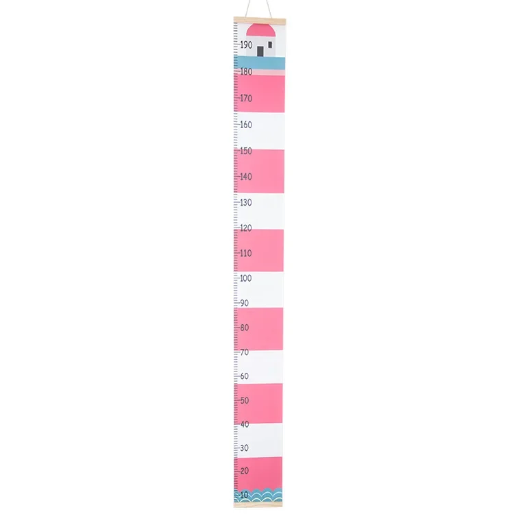 Kids Growth Size Chart Height Chart Baby Child Kids Height Ruler Measure Ruler Wall Sticker for Room Home Decoration Hang