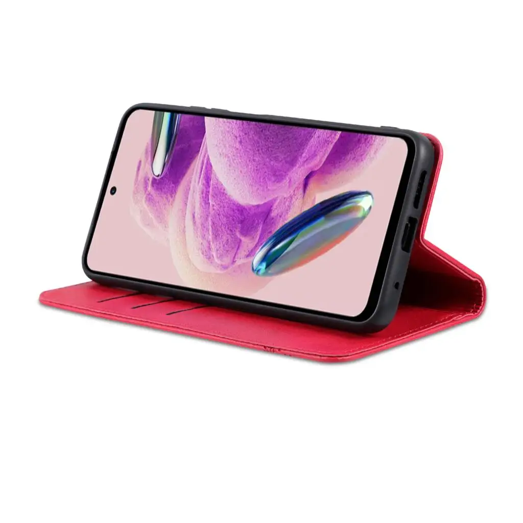 Capa de Telefone de Couro Flip para Xiaomi Redmi Nota 12s Cartão de Capa de Livro - Image 5