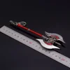 Hot Blooded Legend Game Peripheral Weapons 18cm Purgatory Axe Sword Zinc Alloy Weapon Model Decorations Christmas Gift Toys 5