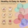 36 Colors Brown Green Blue Dipping Powder and Dip Liquid Set & Essential Manicure Tools for Nail Art Women New Year Gifts Set 6