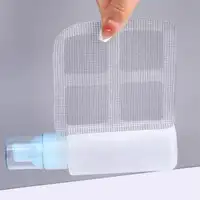Disposable Hair Catcher Shower Floor Drain Sink Strainer Sewer Filter Mesh Stickers Multifunctional for Bathroom Kitchen 10x10cm 4