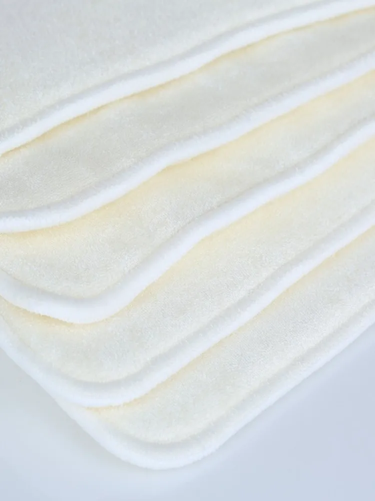 Naughtybaby cloth diaper insert bamboo terry insert 4layer for nappies Soft for baby use 50pcs/lot