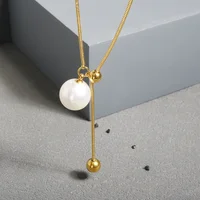 Delicate Stainless Steel Pendant Necklace - Image 6