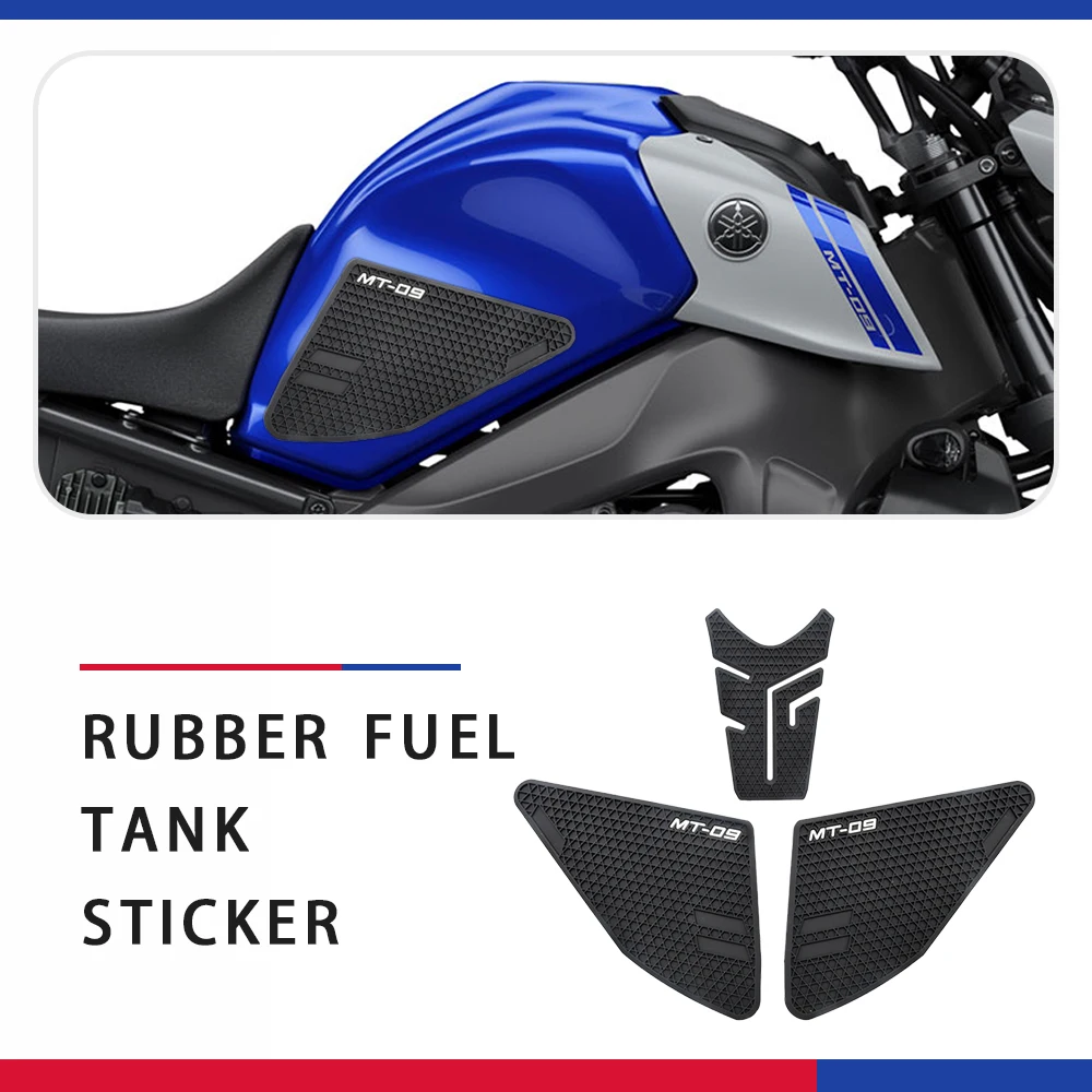 For YAMAHA MT 09 MT09 2021 2022 Motorcycle Side Fuel Tank pad Tank Pads
