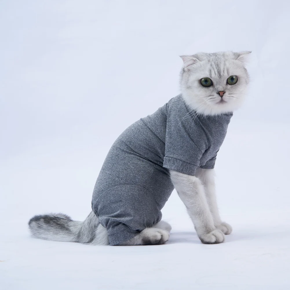 

Pet Postoperative Clothes Cat Sterilization Suit Anti-licking Surgery After Recovery Four Feet Garments Cats Weaning Suit