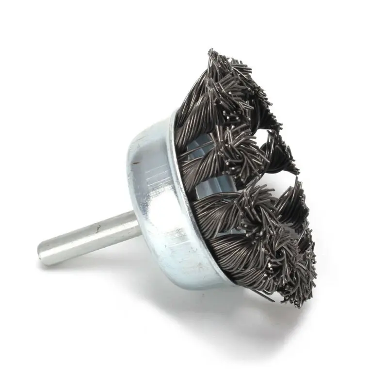 Wire Wheel Joint Knotted Cup Wire Brush Rotary Crimp Cup For Drill Angle Grinder For Die Grinder Metal Rust Removal Polishing 4