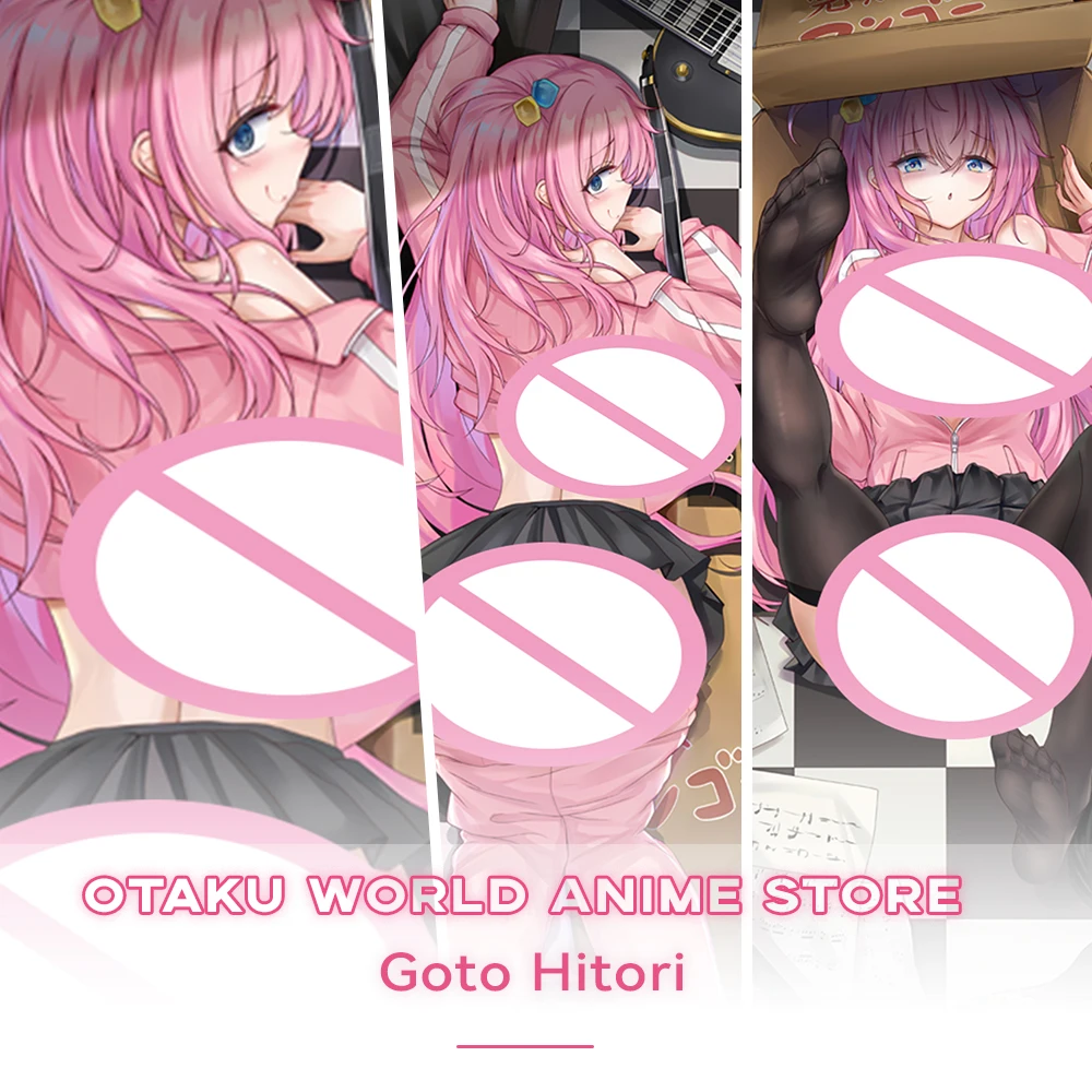 

Bocchi The Rock Goto Hitori Dakimakura Anime Otaku Waifu Hugging Body Pillow Case Cushion Pillow Cover Bedding Pillows Decor