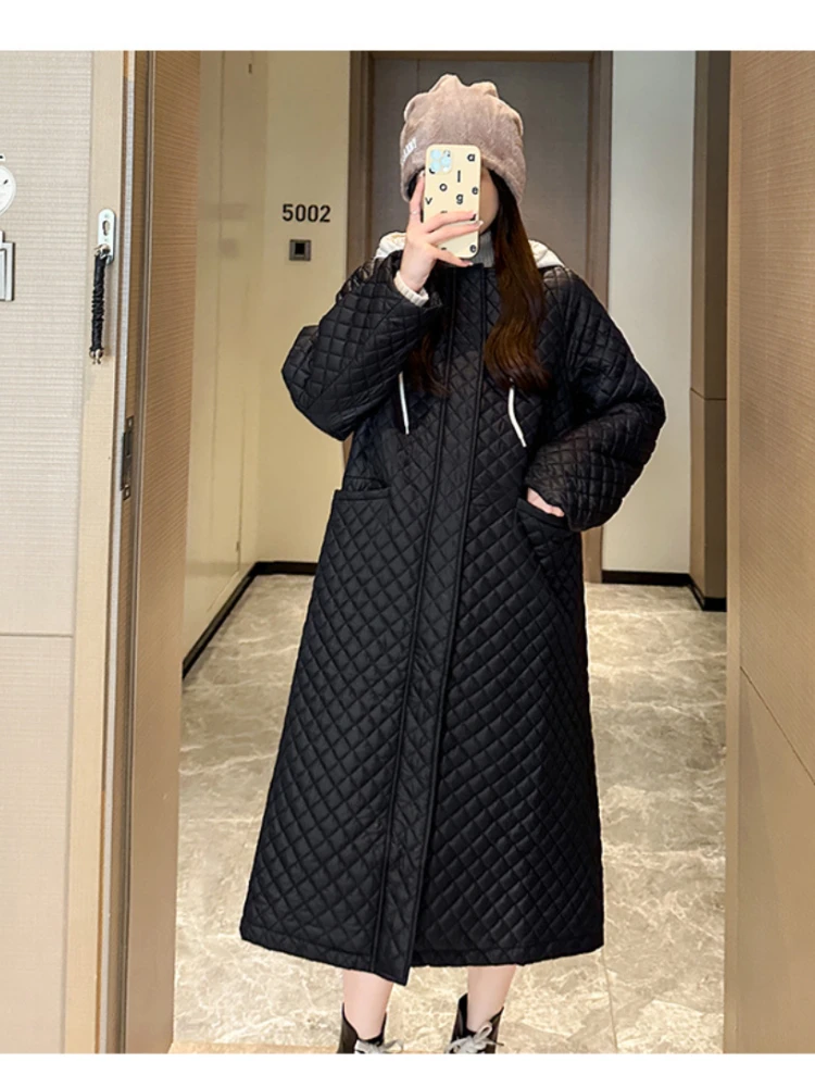Winter Maternity Coats Pregnant Woman clothing Outerwear Long Loose Pregnancy photoshoot jackets Hooded korean fashion