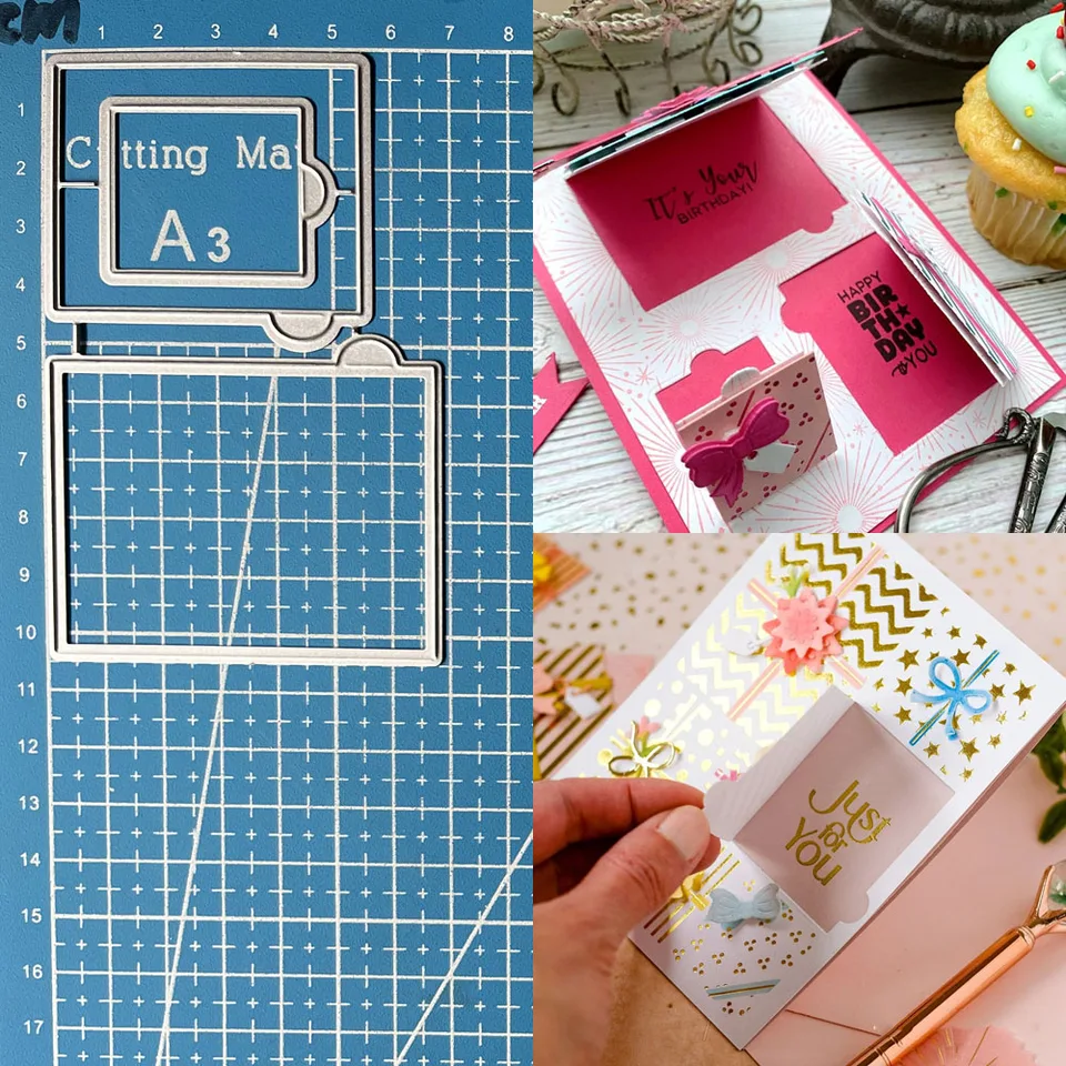 Lot De 30 Matrices De Découpe En Métal Pour Scrapbooking