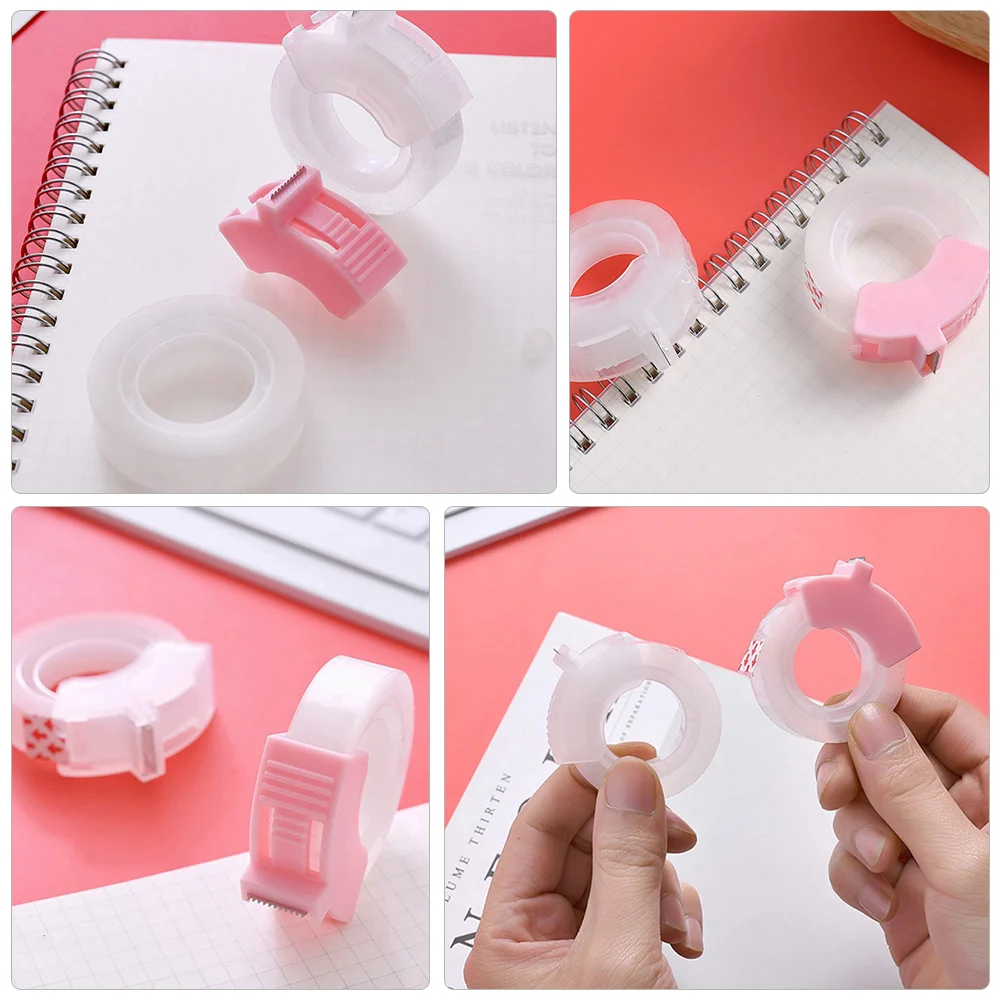 

Tape Cutter Sticky Tape Dispenser Weighted Tape Roll Dispenser Tape Dispenser Sealing Tape Tadpole Tape Set Of