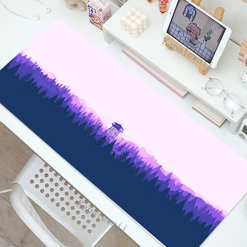 Firever Tapete Mousepad Gamer Tapete de Escritório Tapete do Rato Luz Jogos Acessórios Mesa Arte Teclado Esteiras 900x400 Mausepad Empresa - Imagem 6