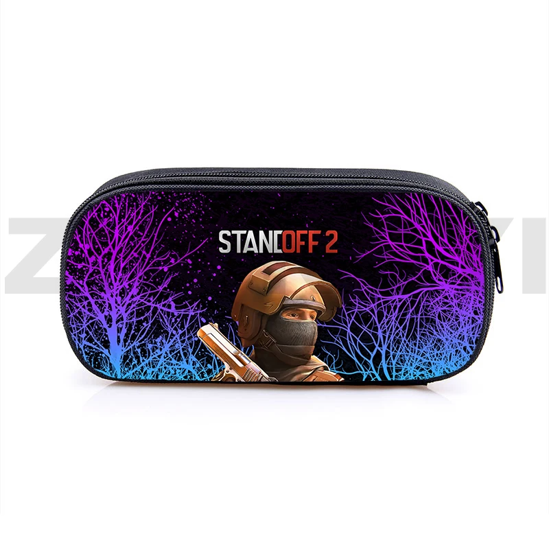 

Game Standoff 2 Pencil Case Children Cosmetic Cases 3D Makeup Pouch Bag Pen Box Anime Boys Girls Handbag Zipper School Supplies