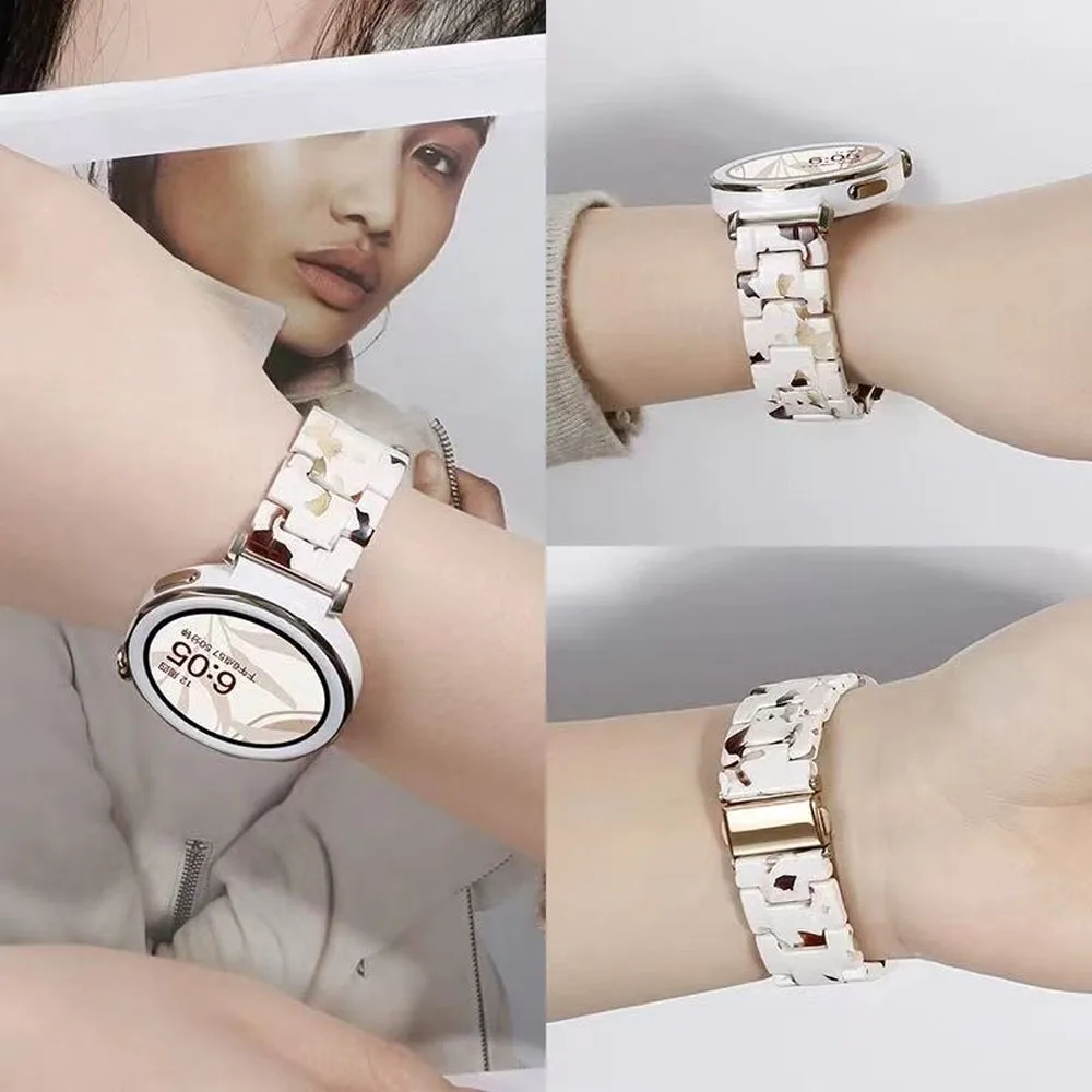 Breathable Resin Wristband - 20/22mm Strap