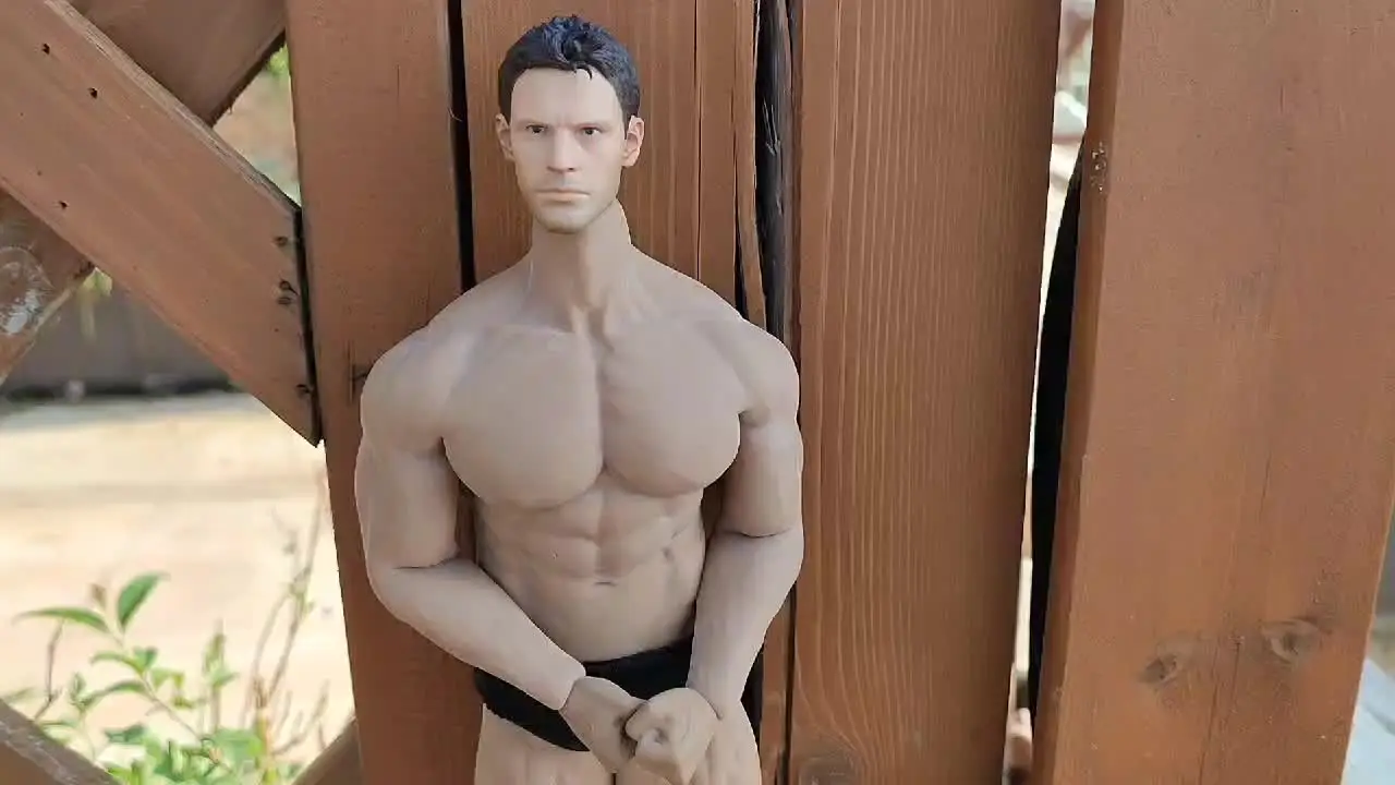1/6 männliche Figur Seamless Muscular Body Model für 12" Hot Toys TBLeague Head