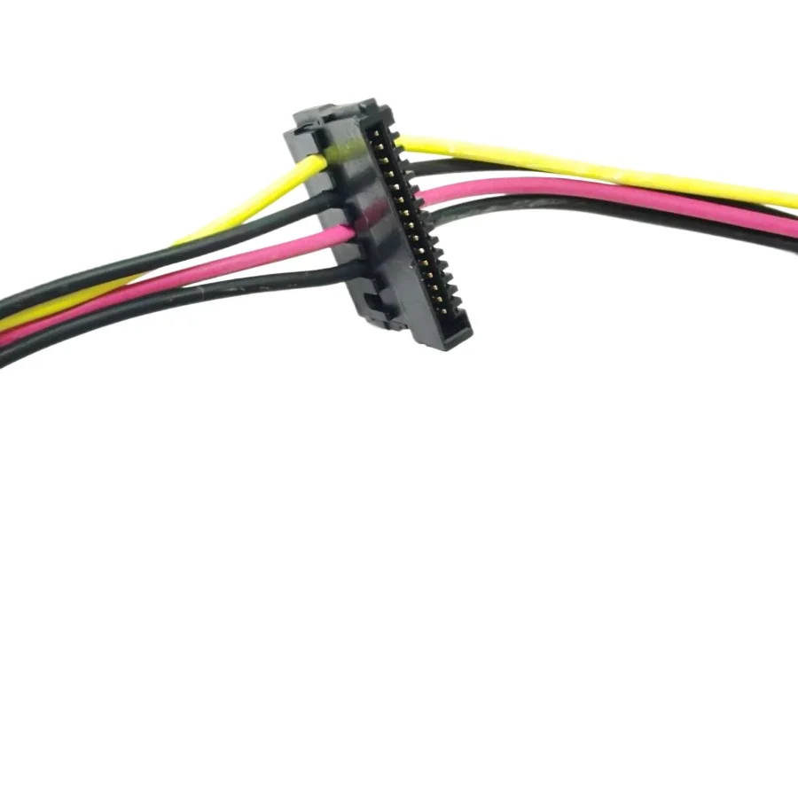 11 mm 6Pin auf 2 Port 15Pin SATA HDD SSD 6P optisches Laufwerk CD/DVD ROM Stromkabel für HP Prodesk 400 G5 SFF Computer – Detail 3