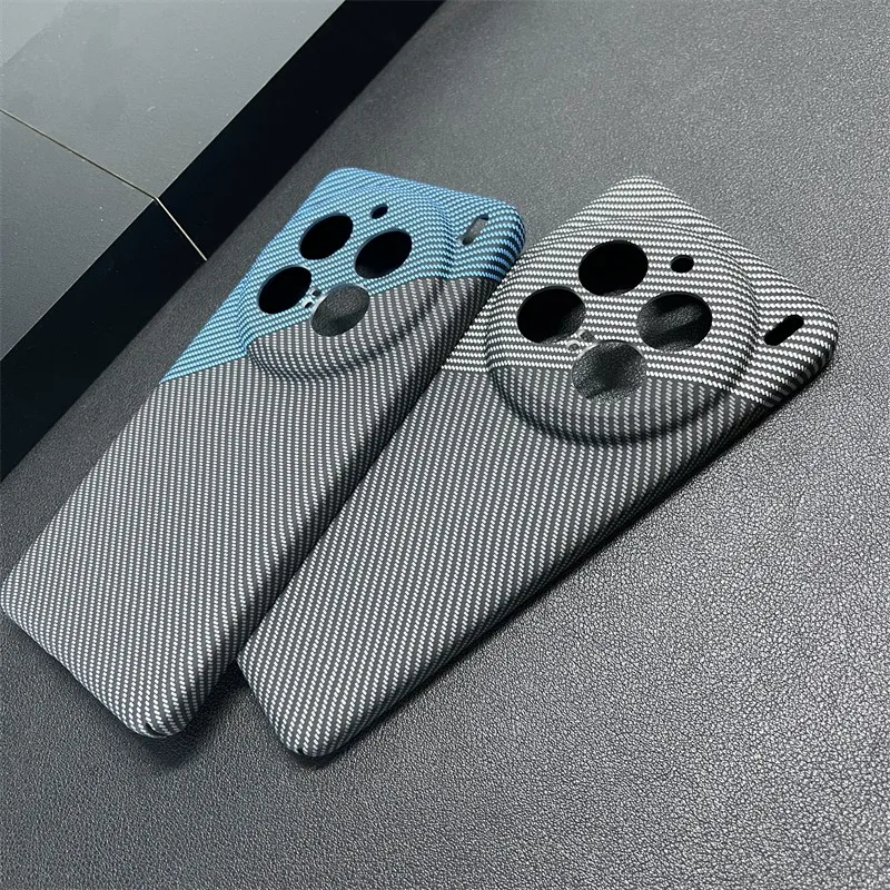 Slim Carbon Fibre Protective Phone Case - Hard PC Back Cover