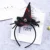 Mini Pointy Witch Hat Hairbands Spider Web Pumpkin Skull Shaped Hair Hoops For Kids Girls Halloween Headbands Cosplay Decoration 22