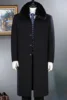 Thick Extra Long Coat Men's Winter Cashmere Coat Men Down Inner Warm Woolen Jacket Male Trenchcoat Man Clothes Abrigos Hombre FC 6