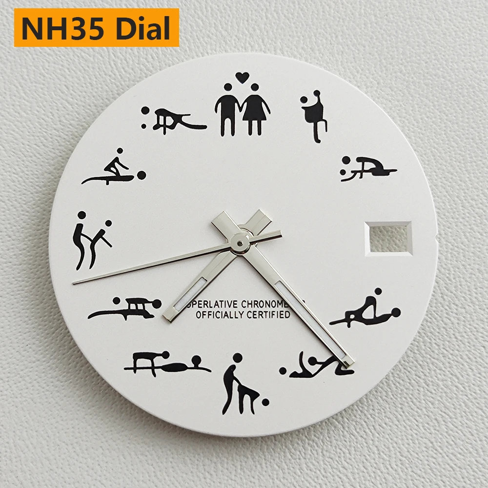 

Парные часы с циферблатом NH35, 28,5 мм, аксессуары для часов