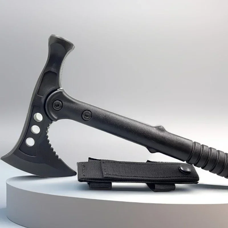 37cm Simulation Axe Rubber Ax Prop Training Model Ax Movie Props Game Samurai Weapon Model Birthday Gift Toys for Boys Game cosplay axe,cosplay prop