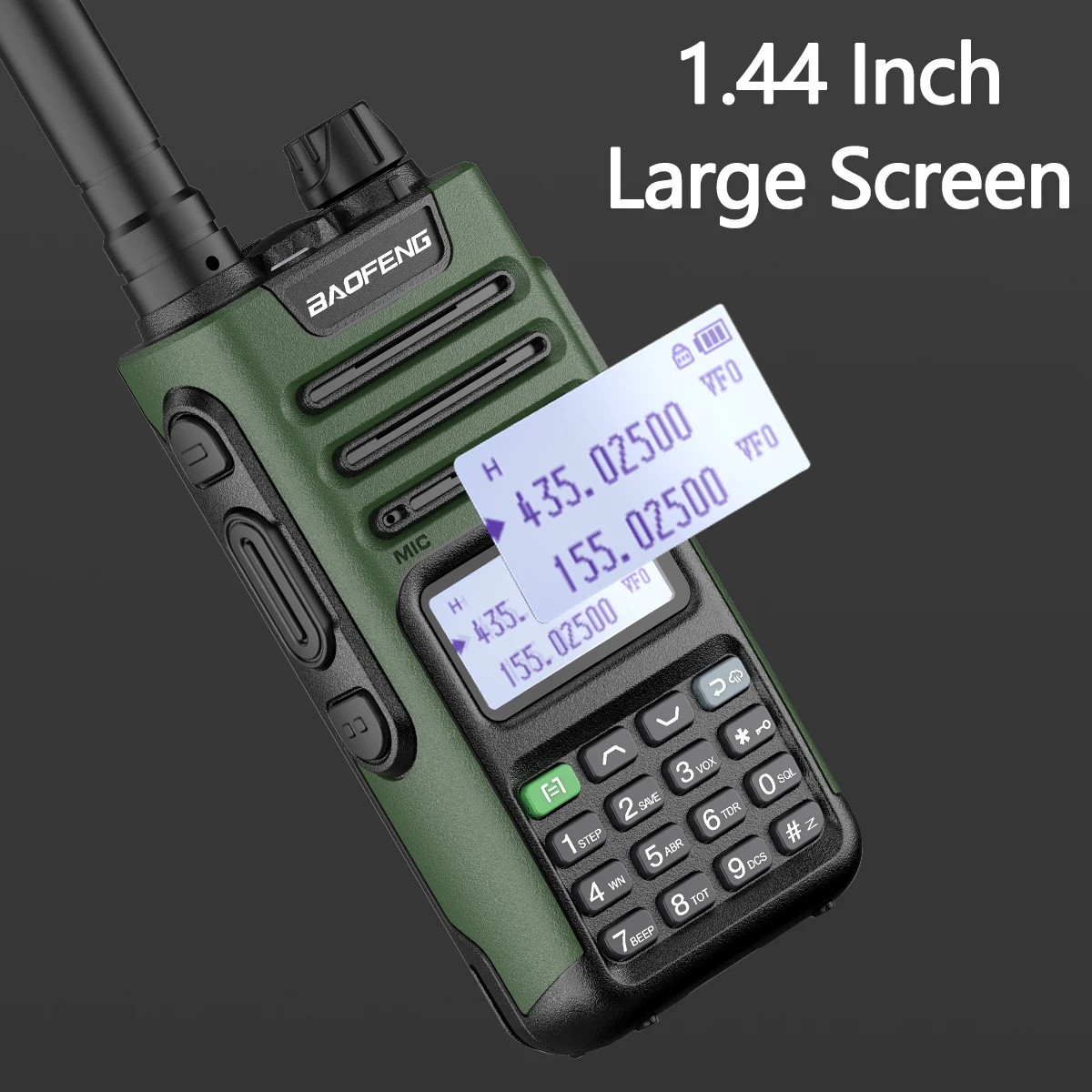 BaoFeng UV-13 PRO V2 High Power Dual Band Walkie Talkie Type C Charger 50 KM Long Range Transceiver Ham Two Way Radio 4