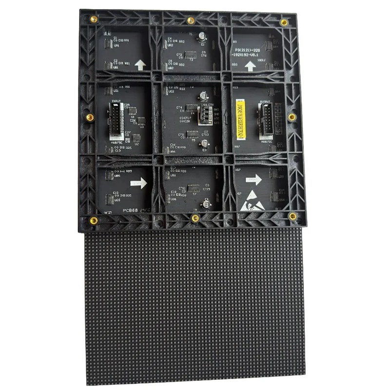 2Pieces/lot SMD Led Indoor P3 RGB LED Matrix Led Screen Module Board 64x64 Pixels High Resolution 1/32 Scan Led Sign Led Display