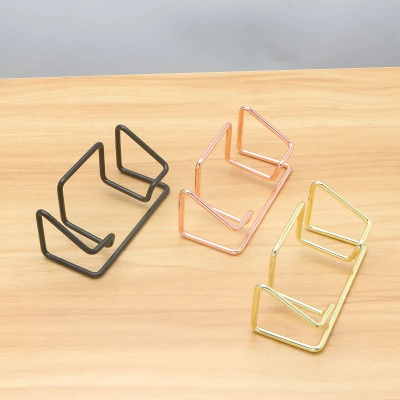 신용 카드 슬롯이 있는 다기능 명함 홀더 데스크 주최자 사무실 리셉션용 이름 카드 및 배지 홀더