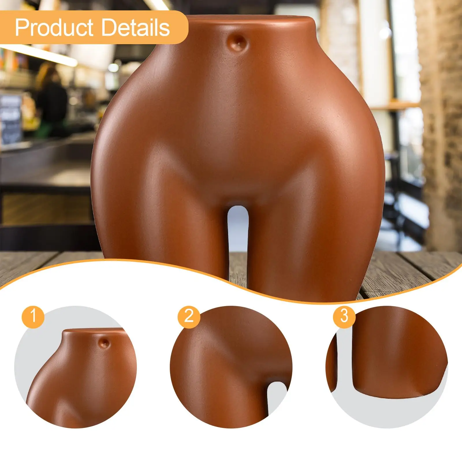 Panty Mannequin Creative Decor Support Supplies Holder Rack Underwear Model Hip Display Stand for Lingerie Craft Shows Retail