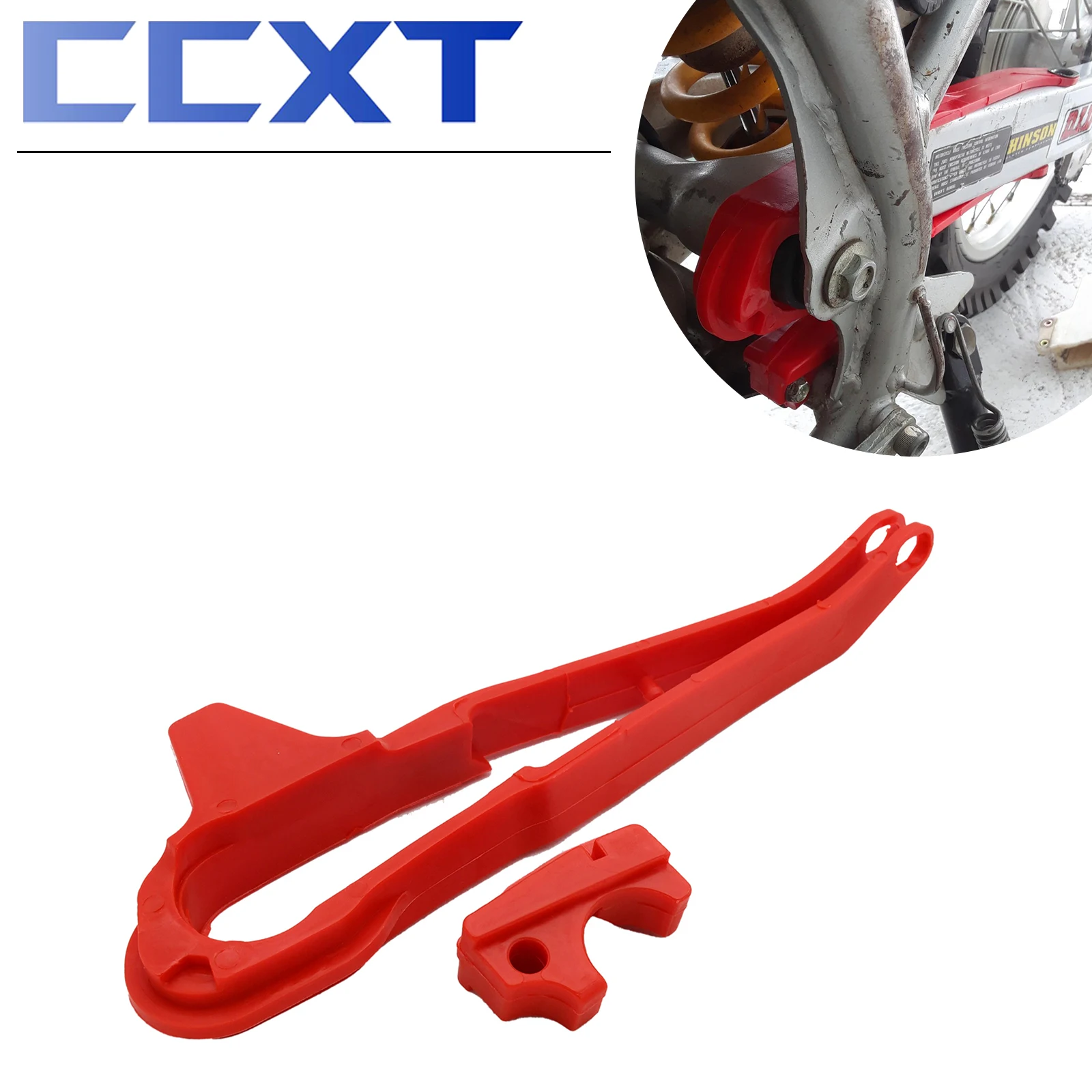 

Motorcycle Swingarm Guide Guide Chain Glue Sprocket Slider For HONDA CRF150F CRF230F CRF 230F 150F 2003-2019 2018 2017 2016 2015